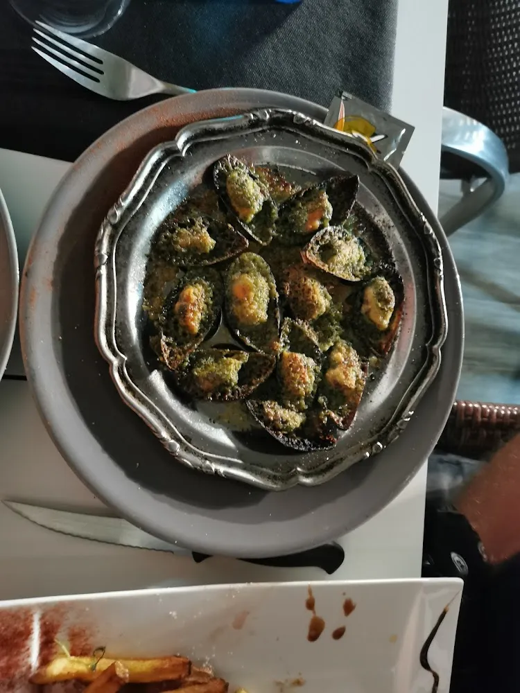 Moules Gratinées